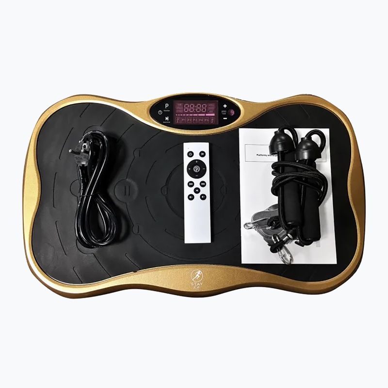 Вібраційна платформа Extralink Moonwalk Spin Move black/gold
