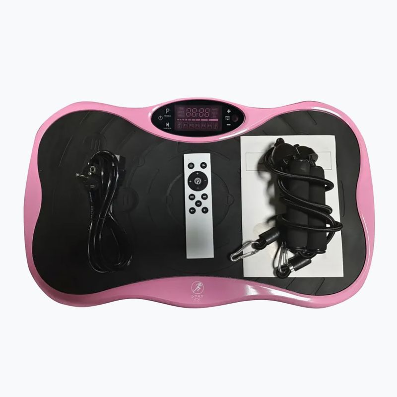 Вібраційна платформа Extralink Moonwalk Spin Move black/pink