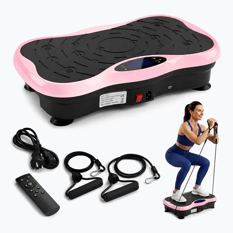Вібраційна платформа Extralink Moonwalk Spin Move black/pink 7
