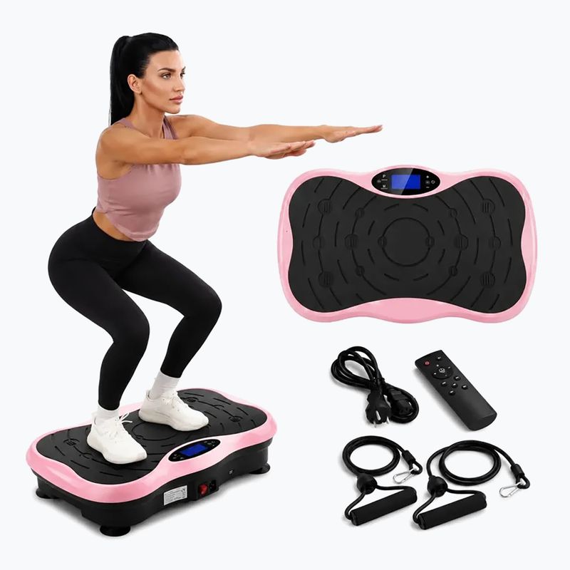Вібраційна платформа Extralink Moonwalk Spin Move black/pink 8