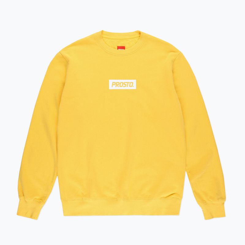 Кофта чоловіча PROSTO Crewneck Bokz yellow