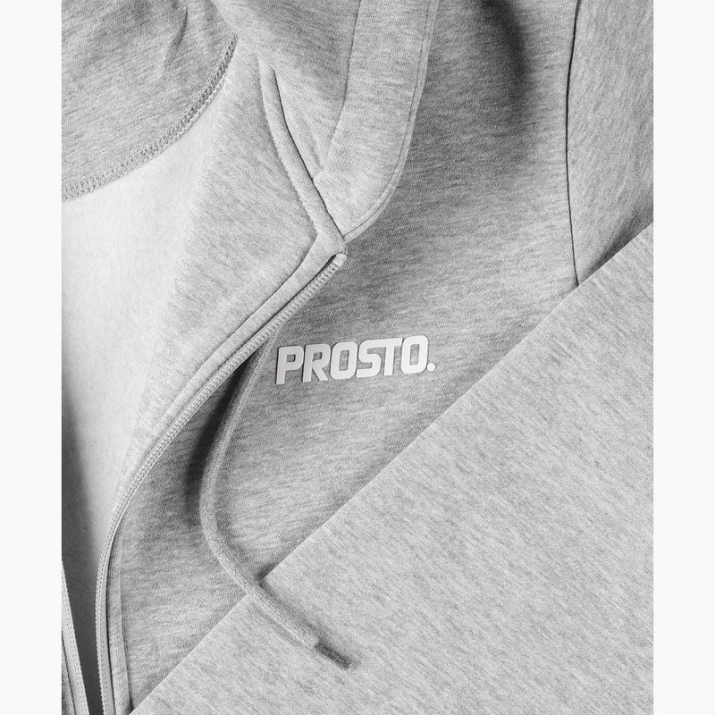 Кофта чоловіча PROSTO Rendot Zip Hoodie gray 4
