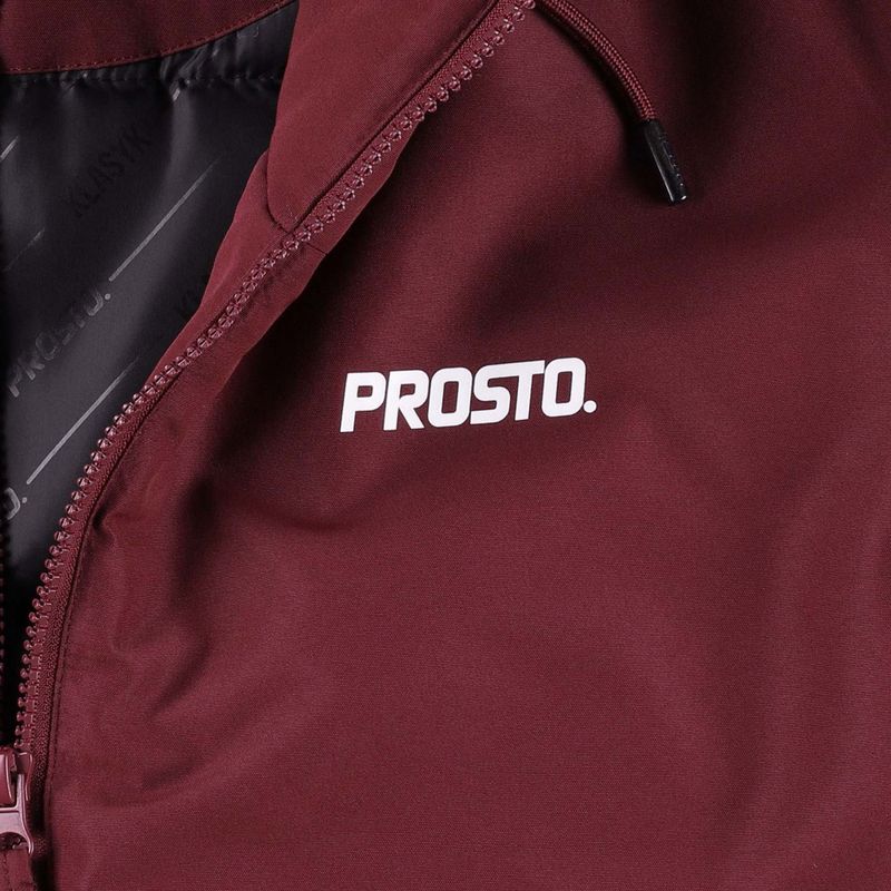 Куртка чоловіча PROSTO Gegito Bomber red 4