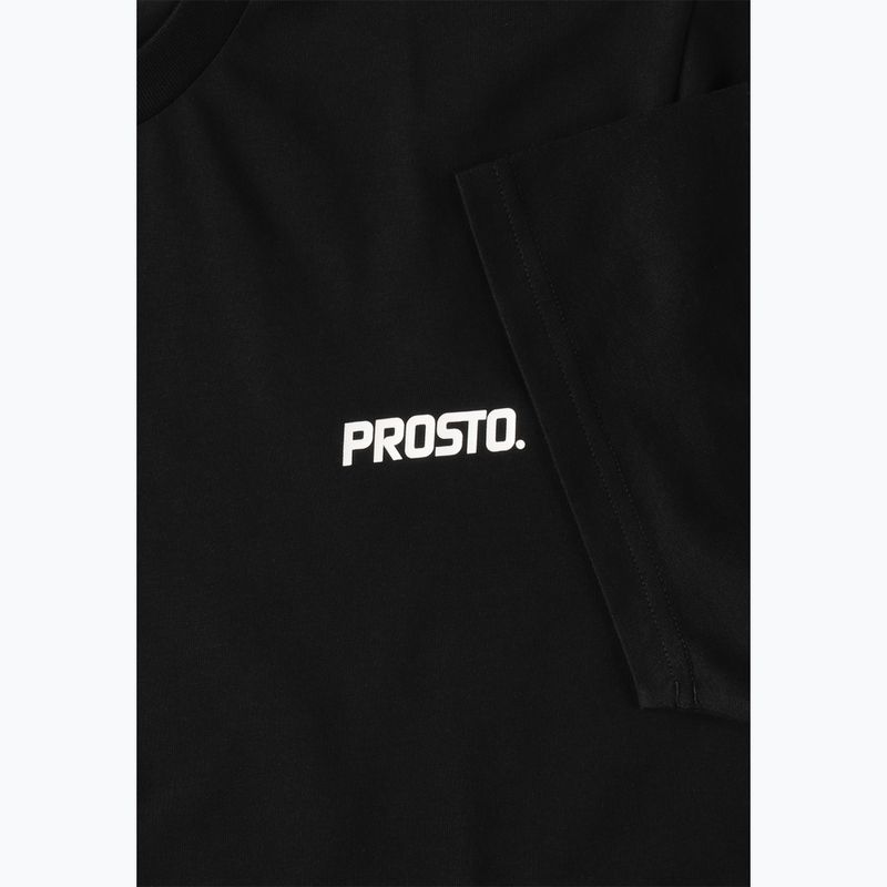 Чоловіча футболка PROSTO Classh чорна 3