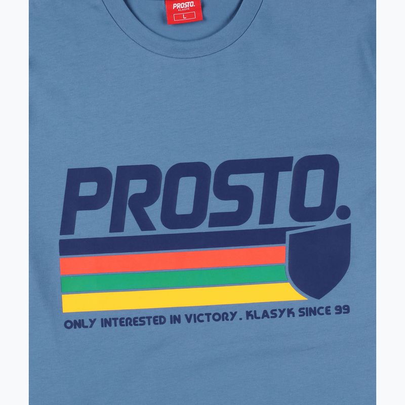Чоловіча футболка PROSTO Fruiz синя 3