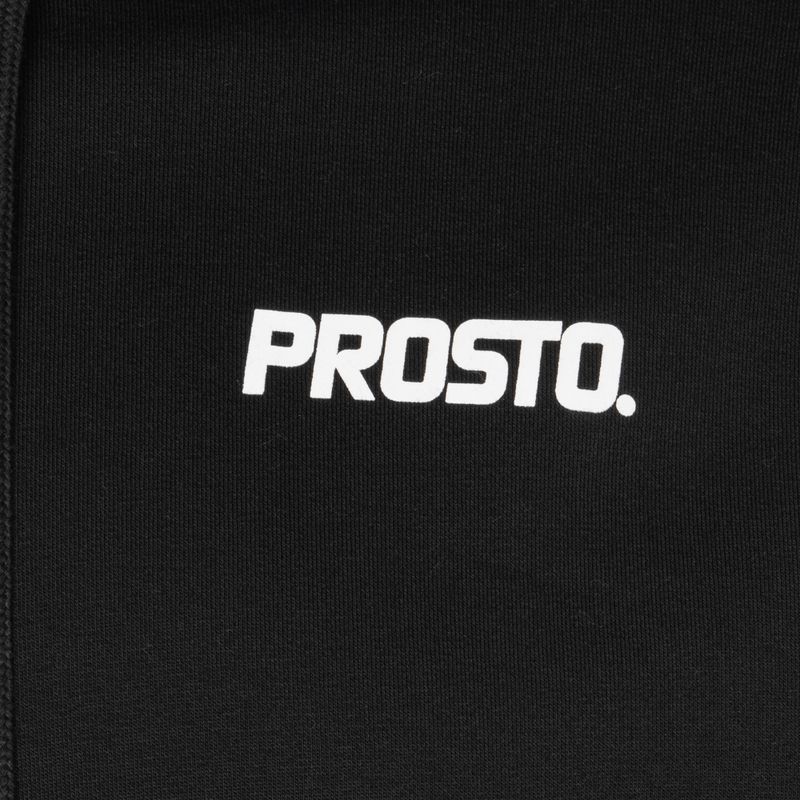 Чоловіче худі PROSTO Худі Haxle чорне 7