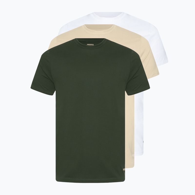 Футболка чоловіча PROSTO Basic 3Pack multicolor