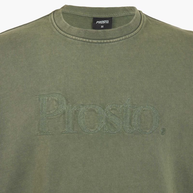 Кофта чоловіча PROSTO Crewneck Sheriff green 3