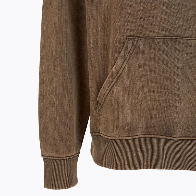 Кофта чоловіча PROSTO Checked Hoodie dark brown 3