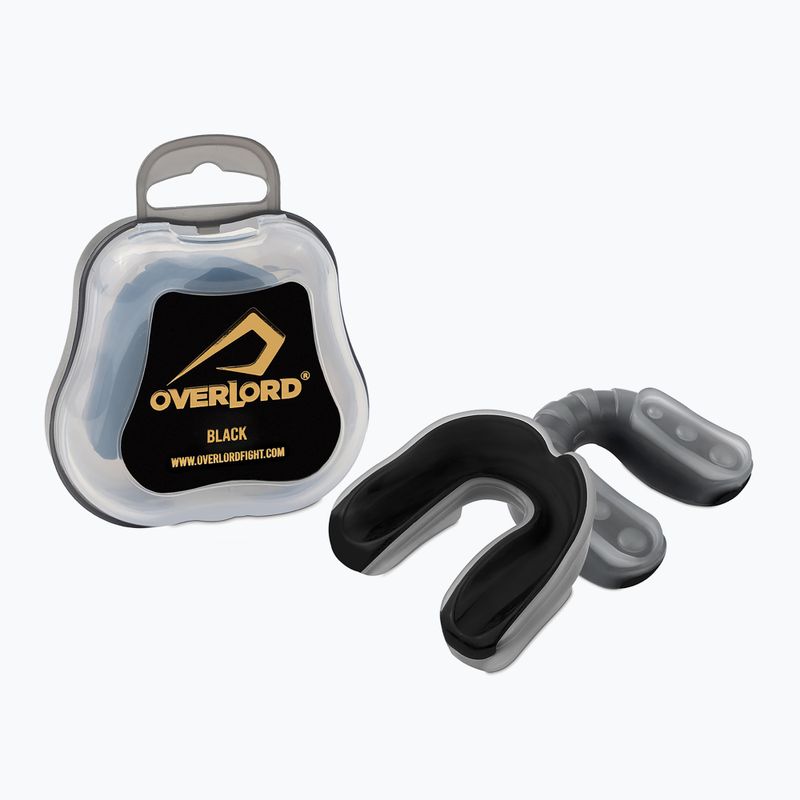 Щелепний протектор + коробка Overlord Gel чорний