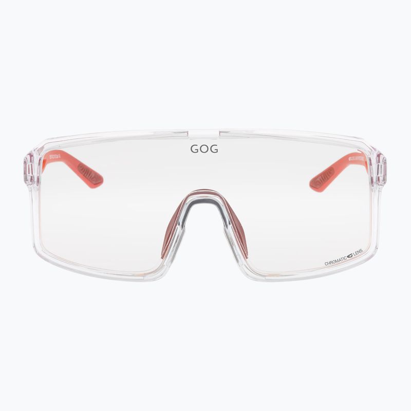 Окуляри сонцезахисні gOG Ragnarok cristal clear/matt metallic red/reflex red 2