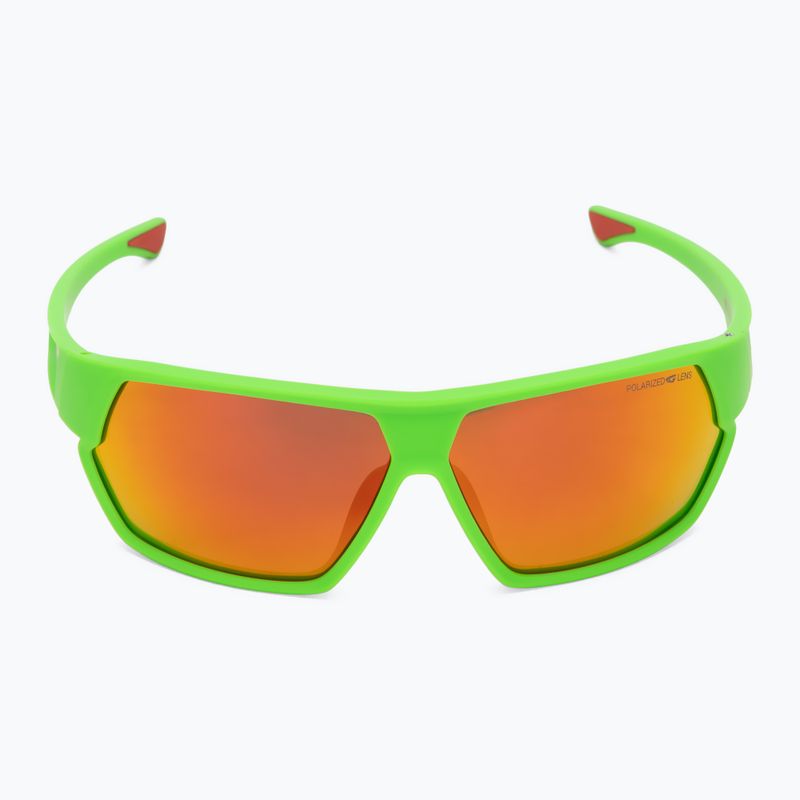 Окуляри сонцезахисні GOG Zonda matt neon green/red 3