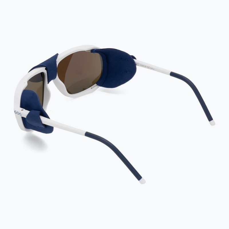 Окуляри сонцезахисні GOG Everest matt white/navy blue 2