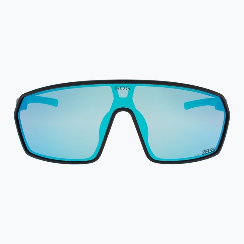 Окуляри сонцезахисні gOG Freya matt black/reflex sky blue 2