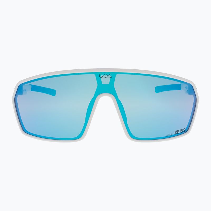 Окуляри сонцезахисні gOG Freya matt white/black/reflex sky blue 2