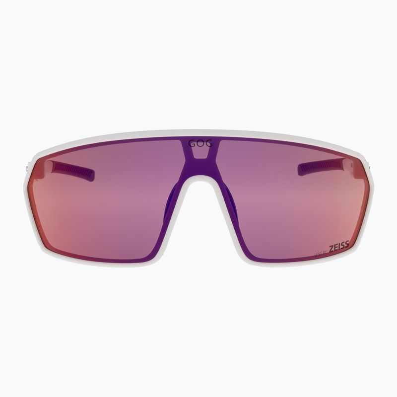 Окуляри сонцезахисні gOG Freya matt white/black/reflex infrared 2