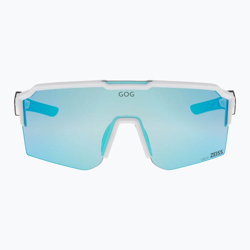 Окуляри сонцезахисні gOG Valhalla matt white/black/reflex sky blue 2