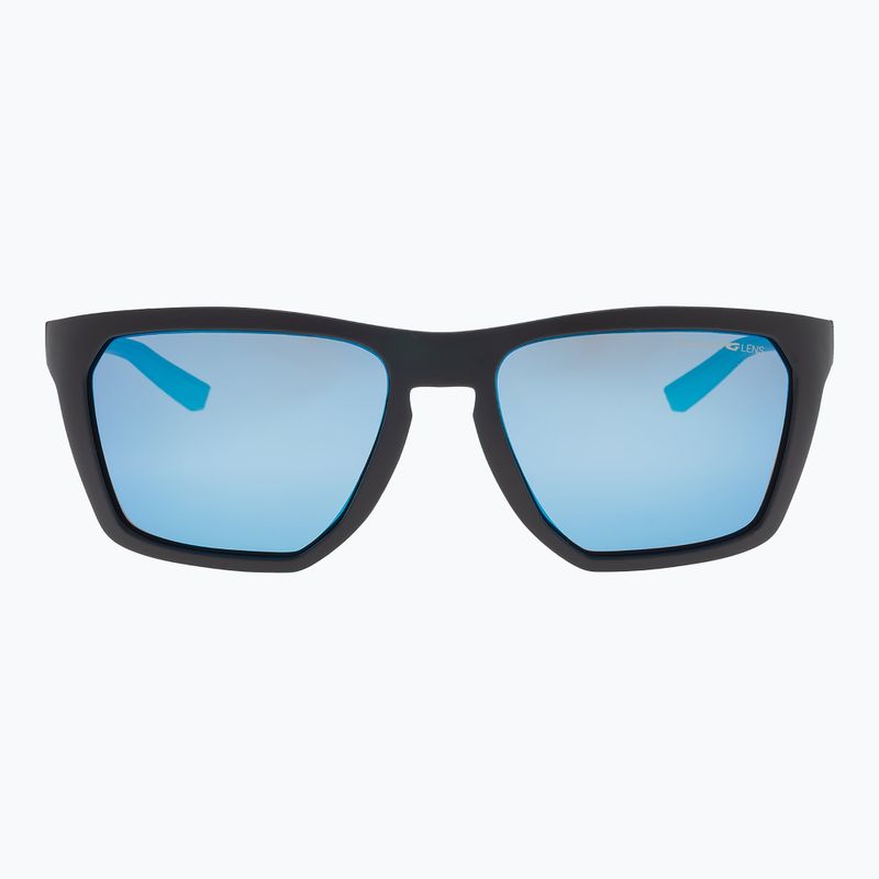 Окуляри сонцезахисні GOG Altiplano matt black/grey/reflex white blue 2