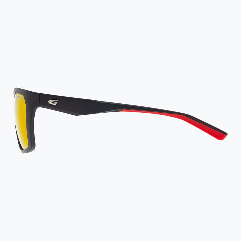 Окуляри сонцезахисні GOG Altiplano matte black/red/reflex black red 3