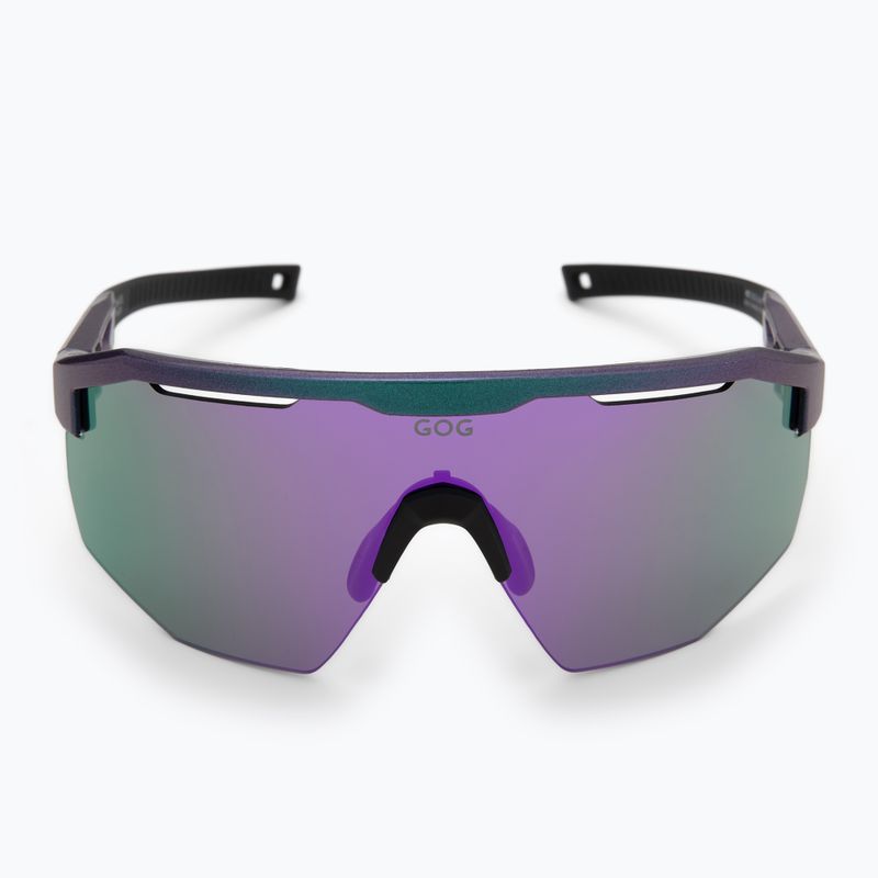 Окуляри сонцезахисні GOG Argo metallic purple/green reflex purple 4