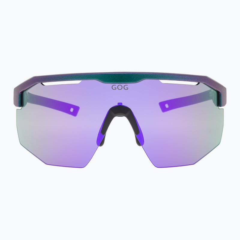 Сонцезахисні окуляри GOG Argo metallic purple/green reflex purple 2