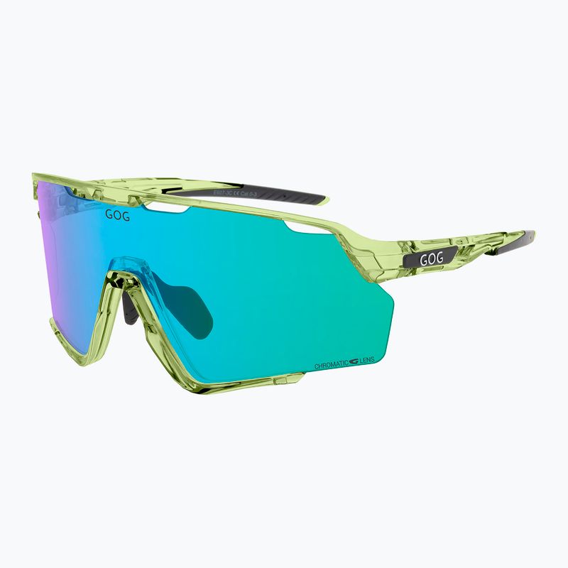 Окуляри сонцезахисні GOG Prometheus photochromic green/black reflex green 2