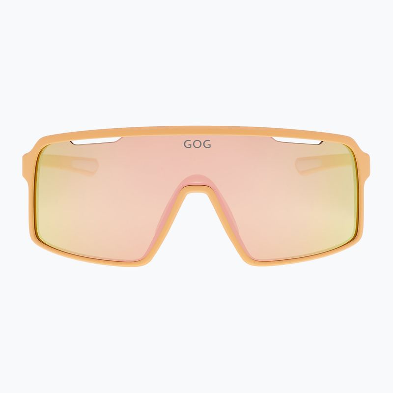 Окуляри сонцезахисні GOG Enki matt orange/white reflex rose/gold 2