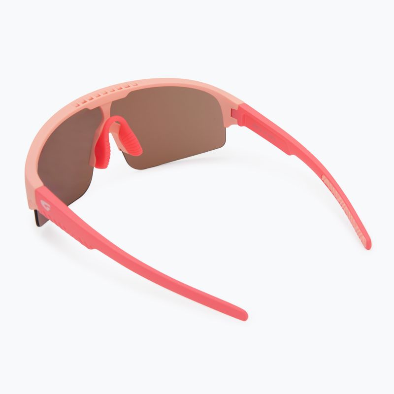 Окуляри сонцезахисні дитячі GOG Petra matt light pink/pink reflex red 2