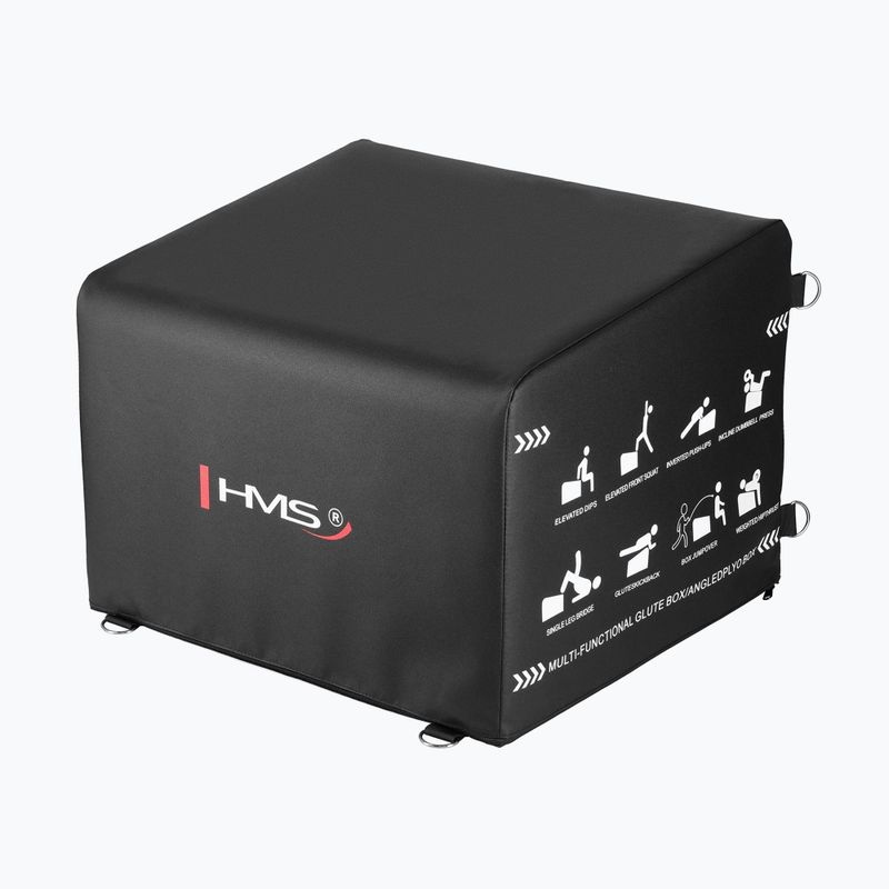 Коробка для тренувань HMS HTB61 Hip Thrust black 4