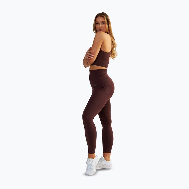 Жіночі тренувальні легінси BeShaped Body Boost коричневі 4