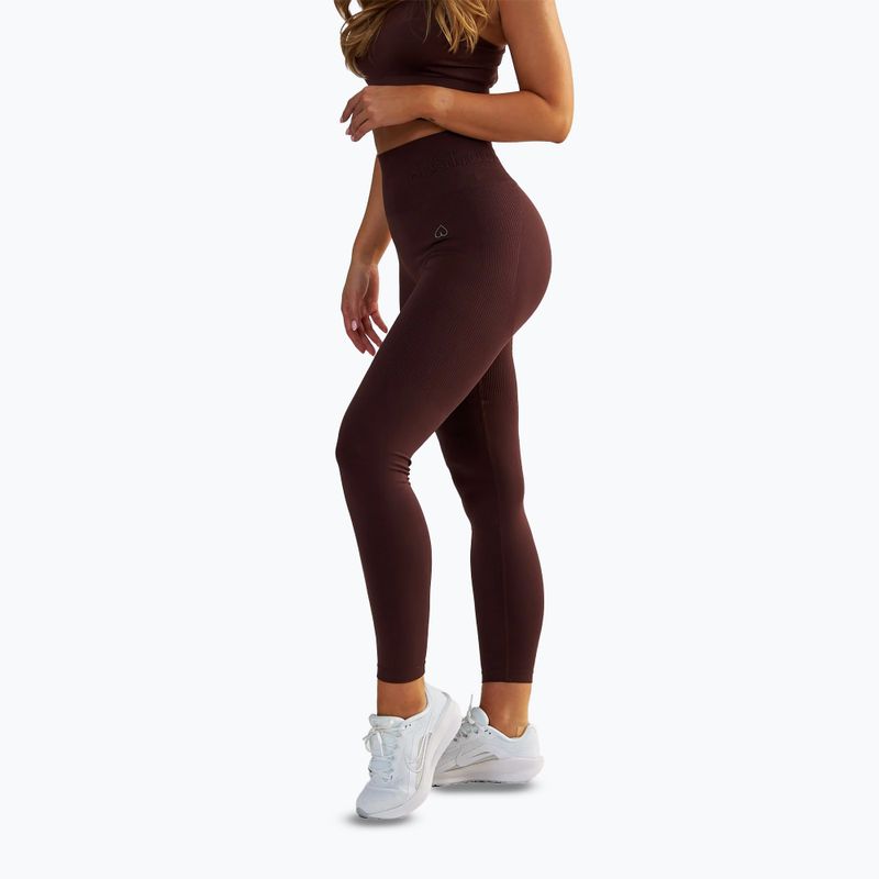 Жіночі тренувальні легінси BeShaped Body Boost коричневі 6