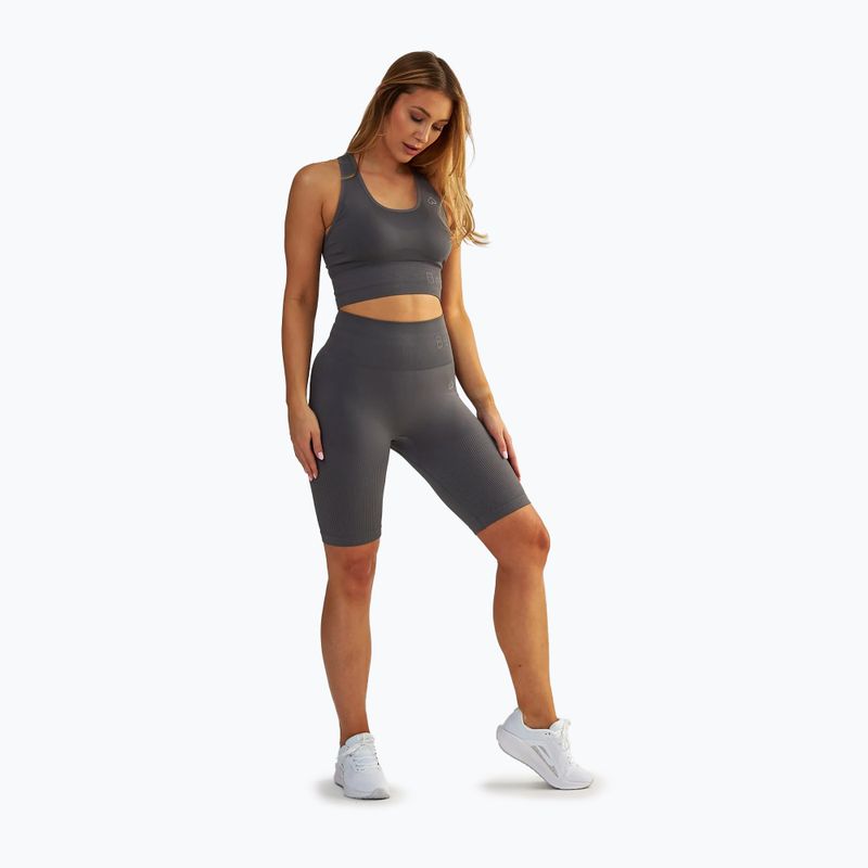 Жіночі тренувальні шорти BeShaped Body Boost сірі 2