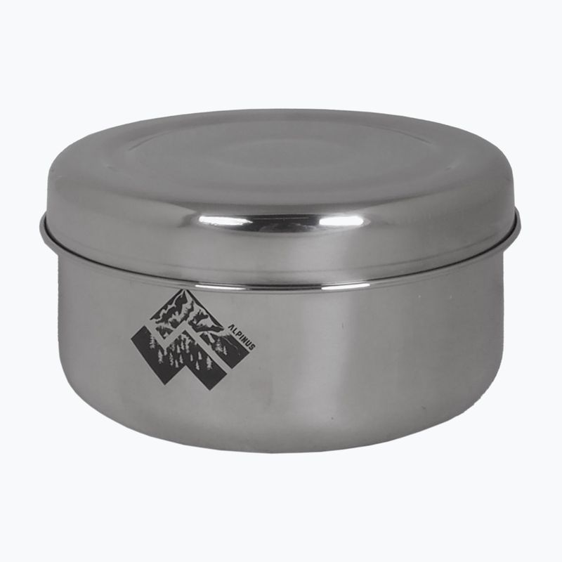 Комплект посуду туристичного Alpinus Jukatan 2l, 1,5 л i 0,6 л сталевий 4