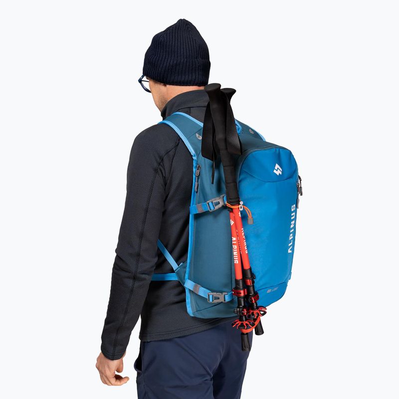 Рюкзак міський Alpinus Peyto 22 л blue/petrol 3