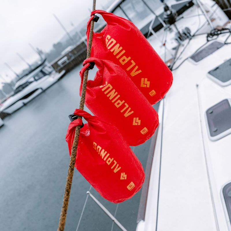 Мішок водонепроникний Alpinus Tutunendo 20 л червоний 7