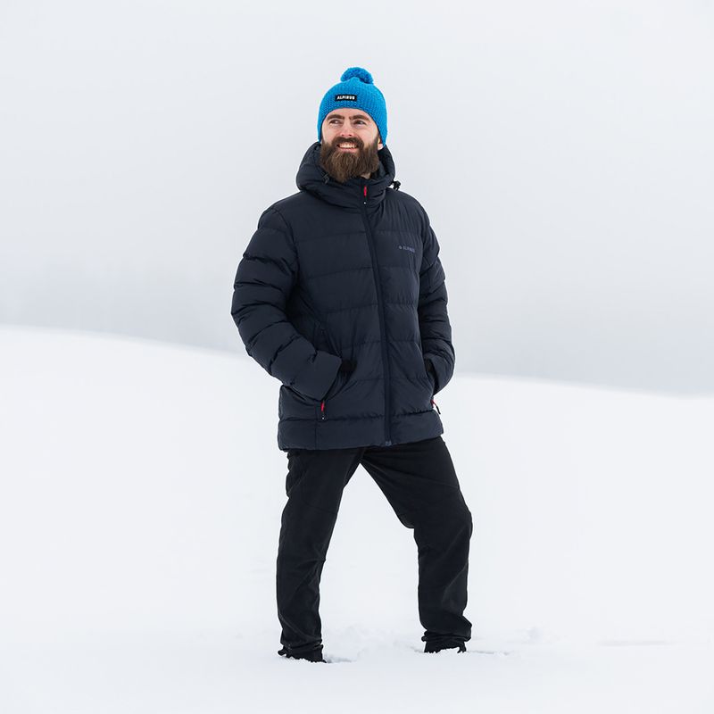 Куртка утеплена чоловіча Alpinus Furggen navy blue 8