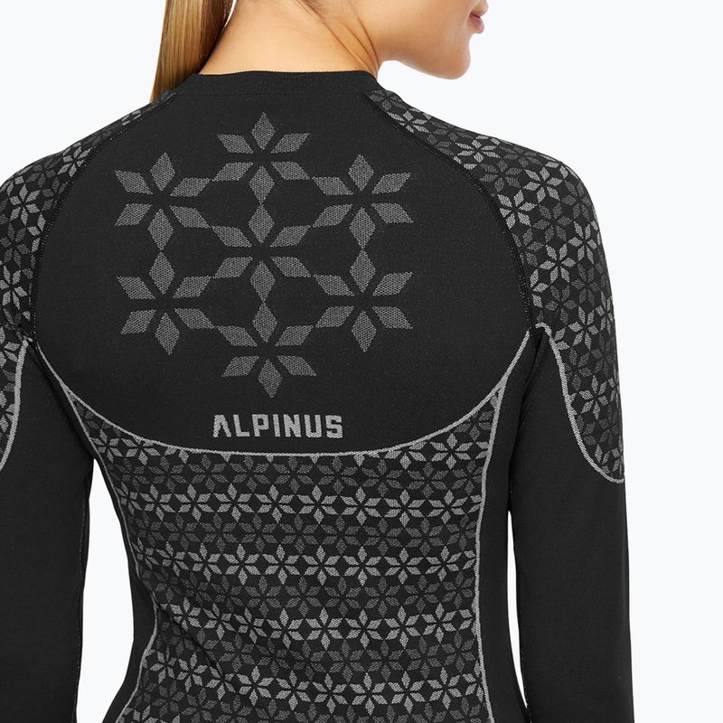 Комплект термобілизни жіночий Alpinus Verbier Set сірий 8