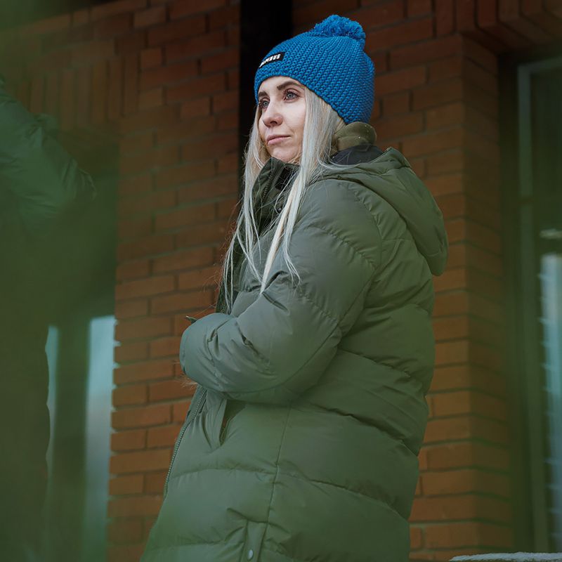Пальто утеплене жіноче Alpinus Iparla olive green 6
