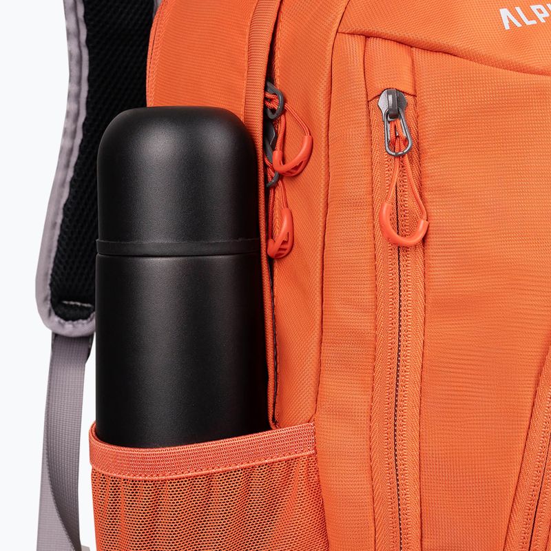 Рюкзак туристичний Alpinus Lecco 15 л  кораловий 3