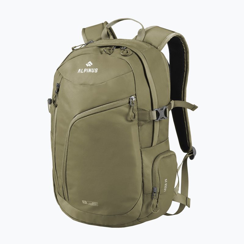 Рюкзак туристичний Alpinus Lecco 25 л світло-зелений