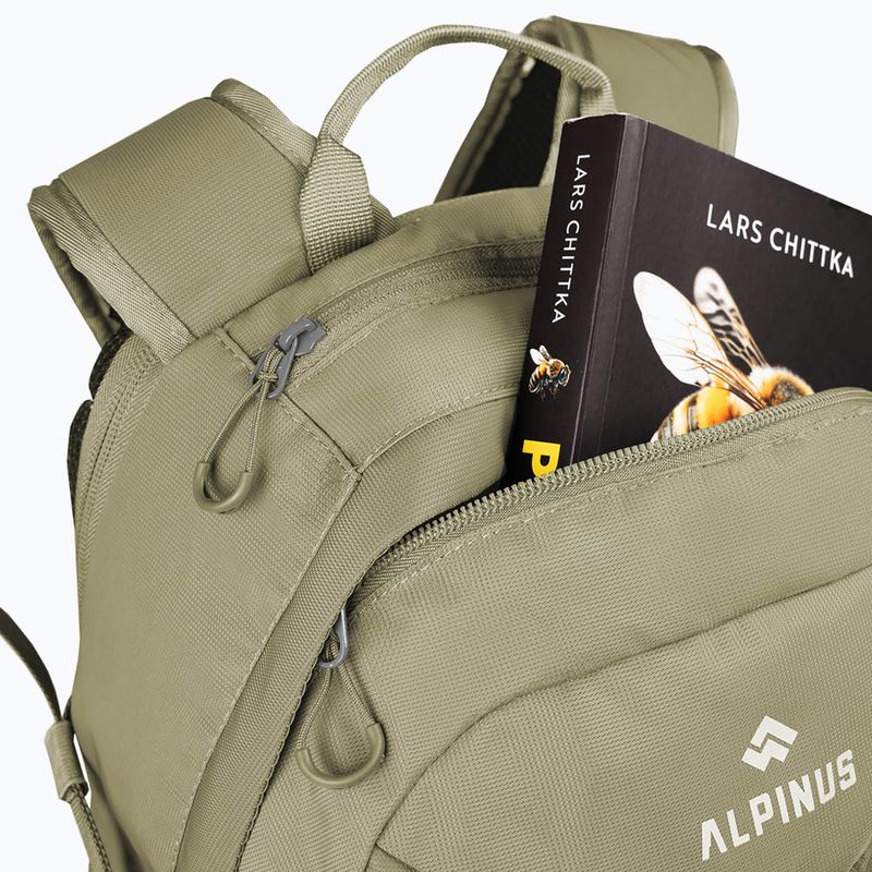 Рюкзак туристичний Alpinus Lecco 25 л світло-зелений 7