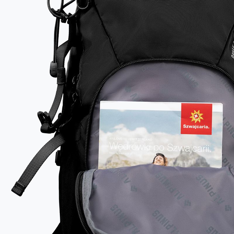 Рюкзак туристичний Alpinus Ornak 30 л чорний 9