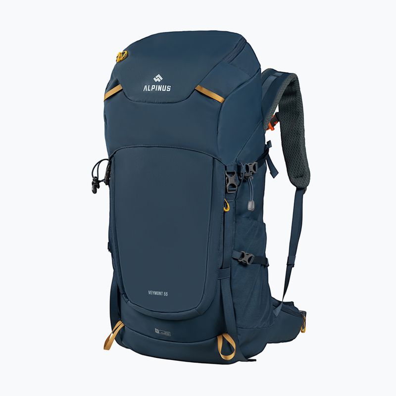 Рюкзак туристичний Alpinus Veymont 55 л синій