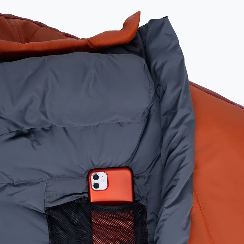 Спальний мішок Alpinus Primalight 1200 правий помаранчевий 5