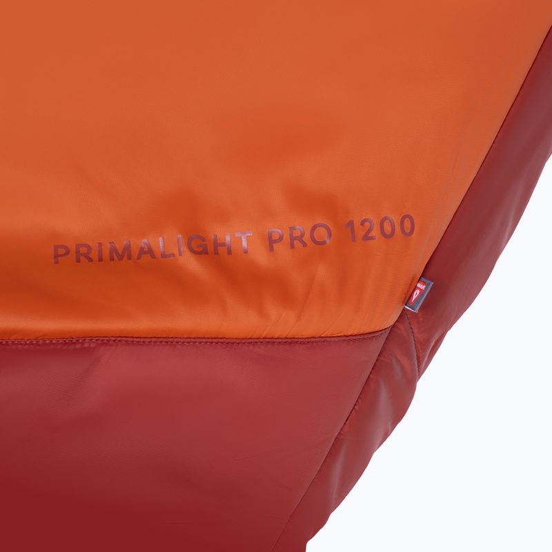 Спальний мішок Alpinus Primalight 1200 правий помаранчевий 6