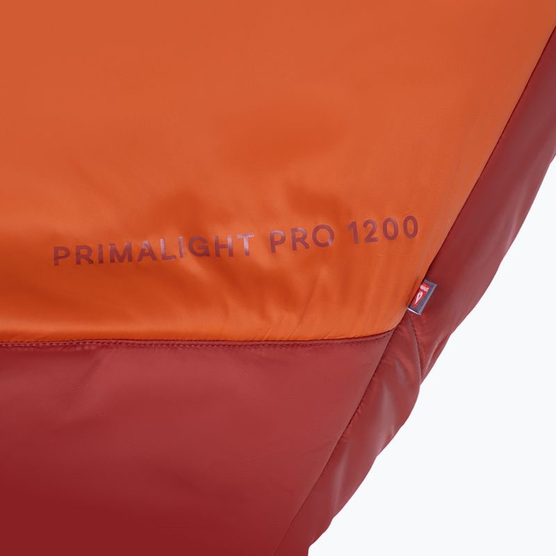 Спальний мішок Alpinus Primalight 1200 лівий помаранчевий 6
