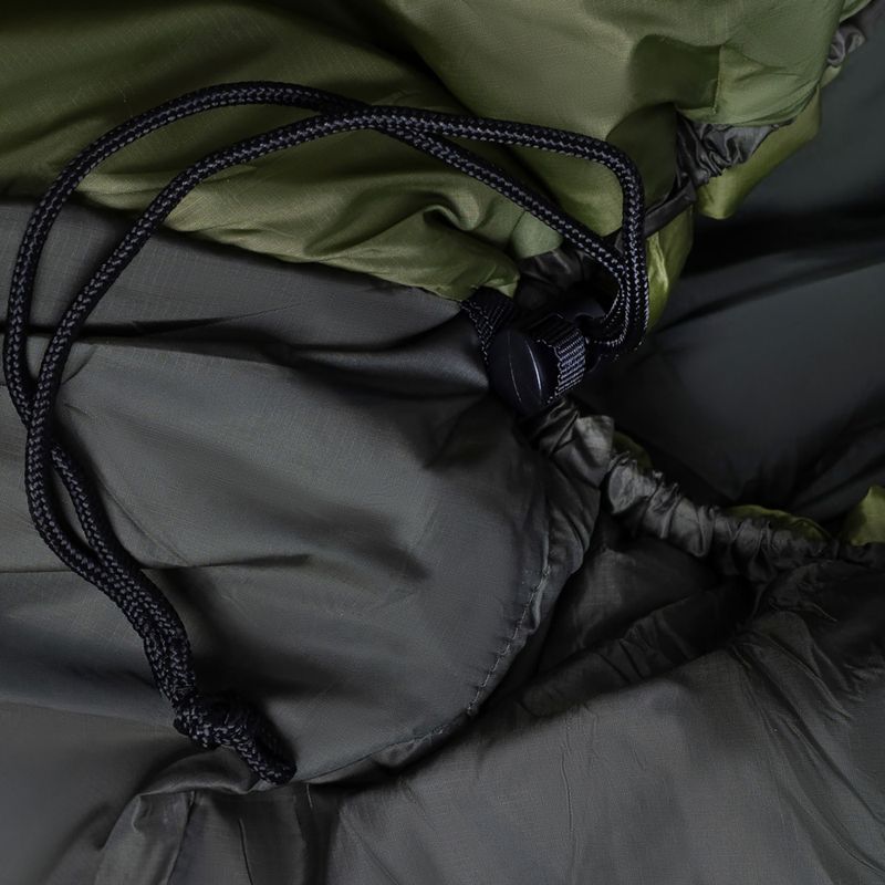 Спальний мішок Alpinus Ultralight 1000 правий зелений 3