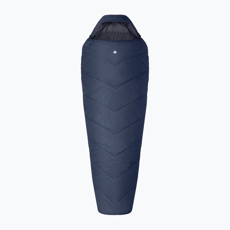 Спальний мішок Alpinus Fiber Pro 1100 правий сірий