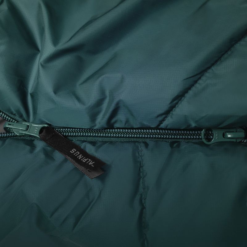 Спальний мішок Alpinus Fiber Pro 800 правий зелений 4