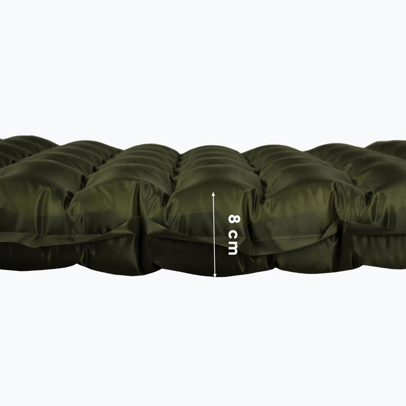 Килимок надувний Aalborg Ticino зелений 7